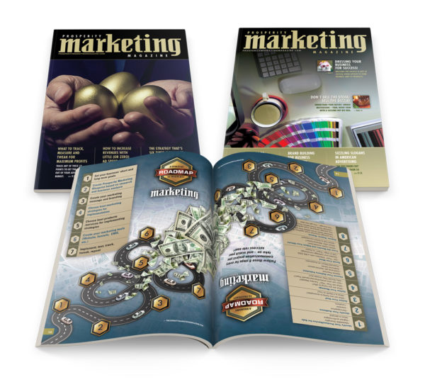 Prosperity Marketing Magazine Covers